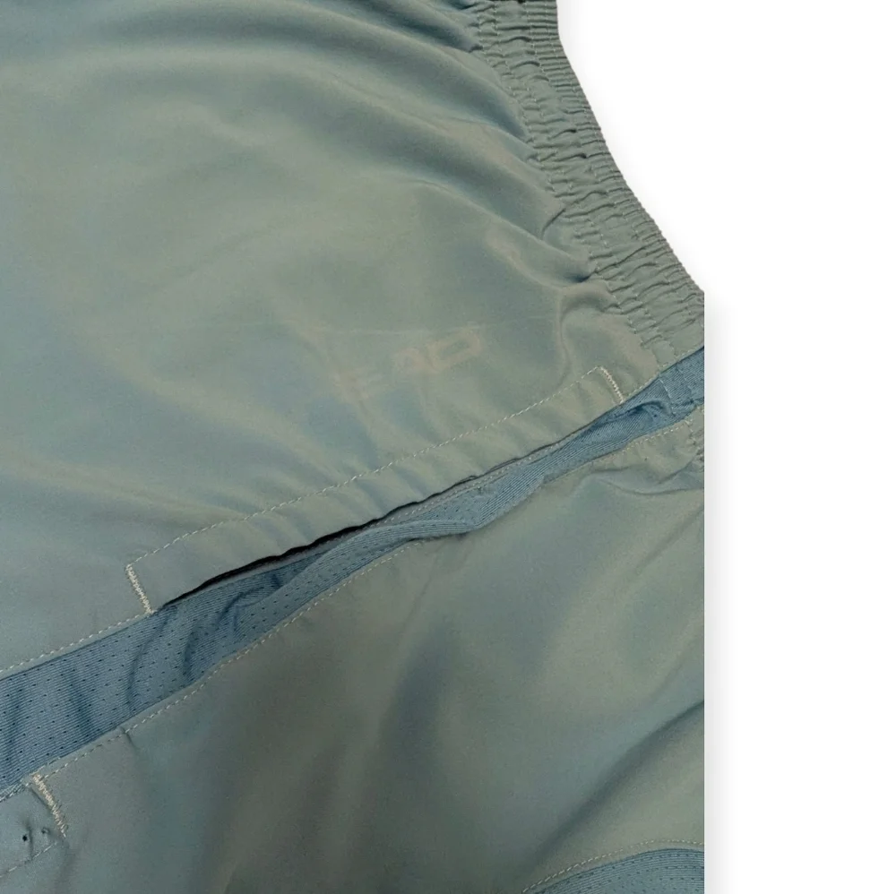 HEAD Sport Shorts 9-Inch Inseam Aqua Blue Green Large